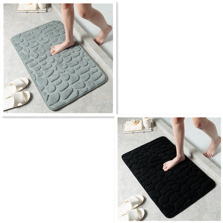 Pebble Embossed Bath Mat