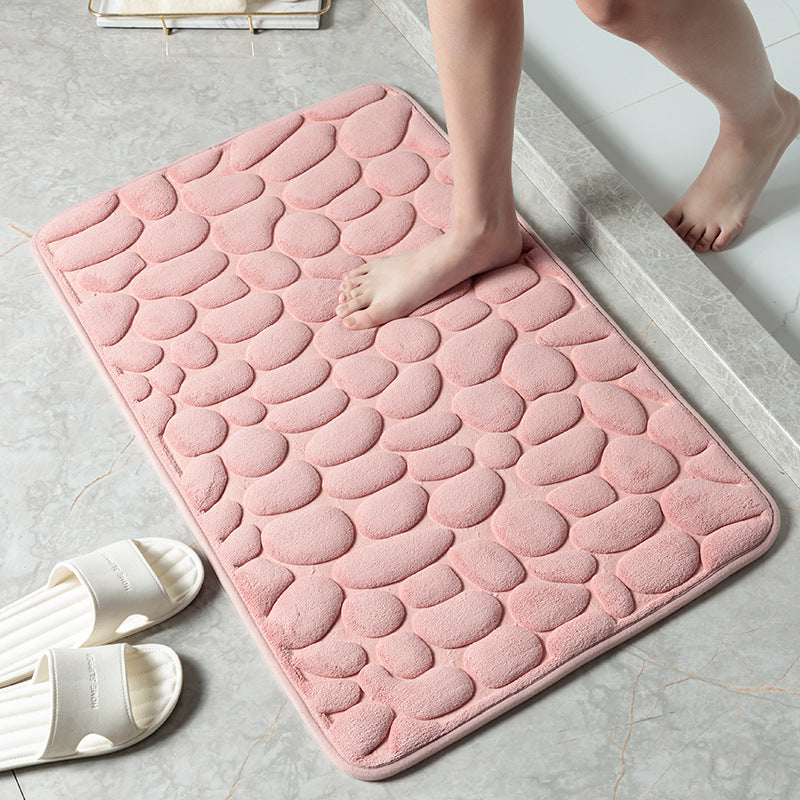 Pebble Embossed Bath Mat