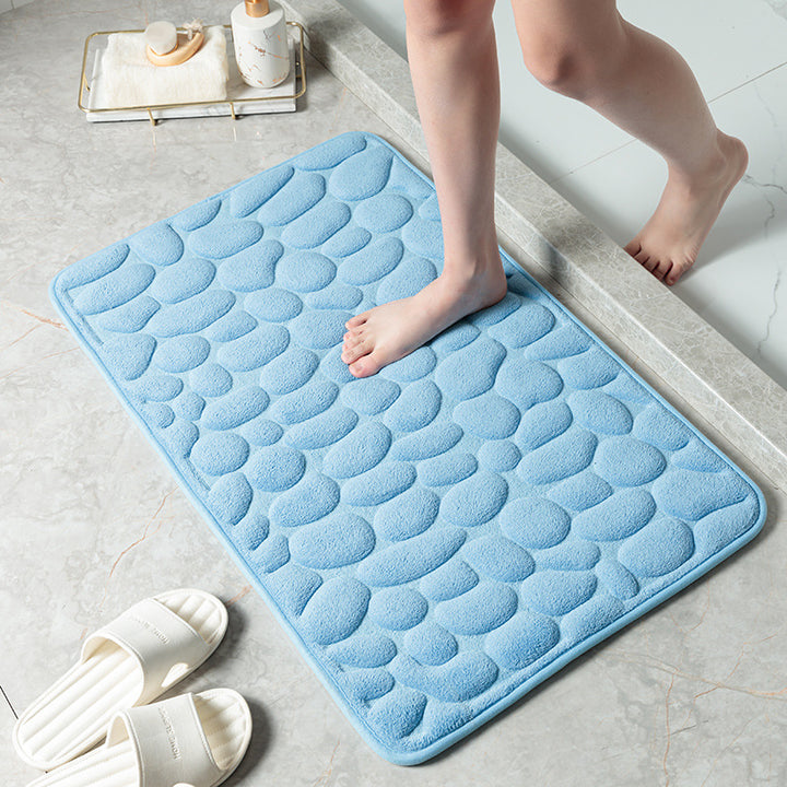 Pebble Embossed Bath Mat