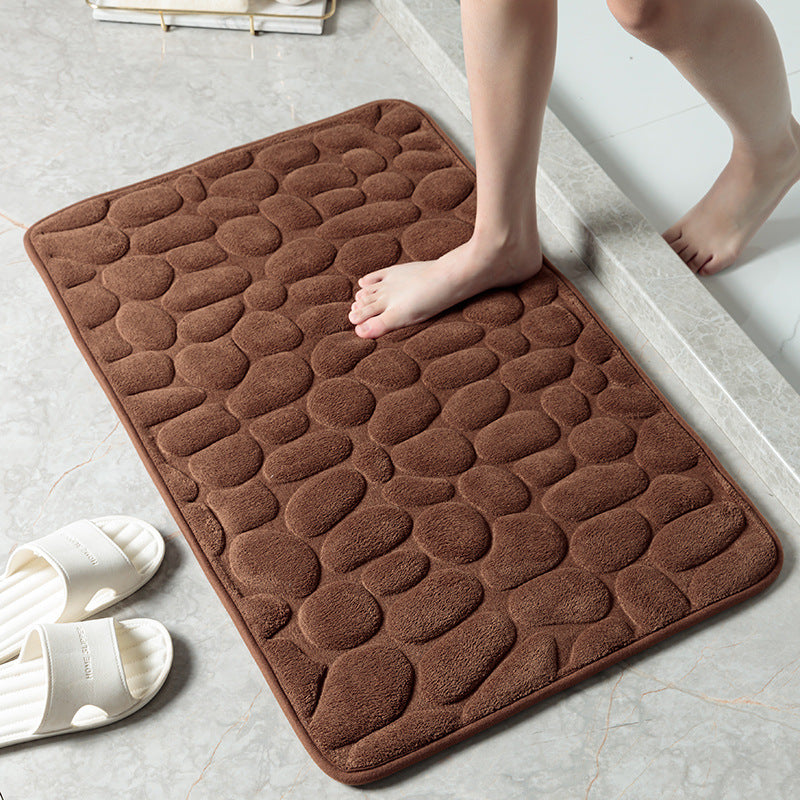 Pebble Embossed Bath Mat