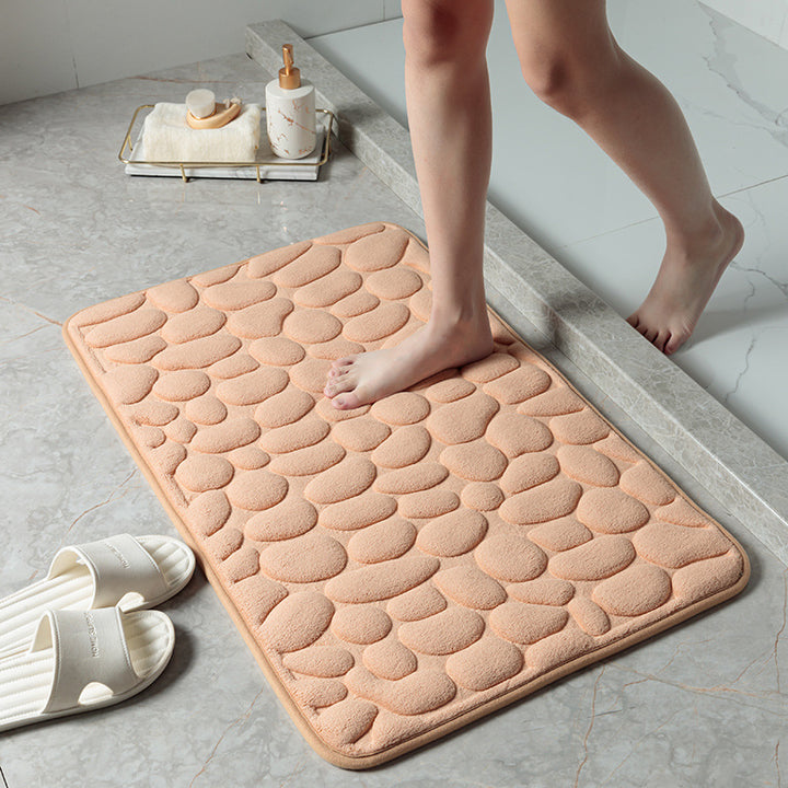 Pebble Embossed Bath Mat