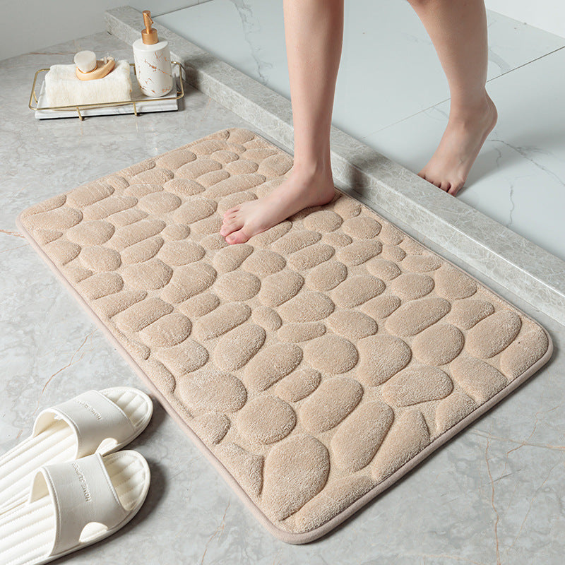 Pebble Embossed Bath Mat