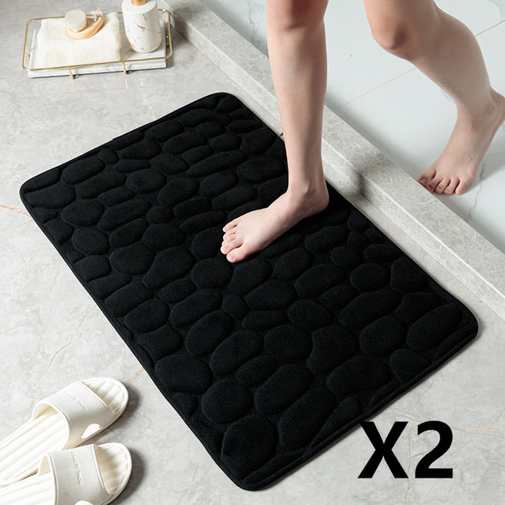 Pebble Embossed Bath Mat