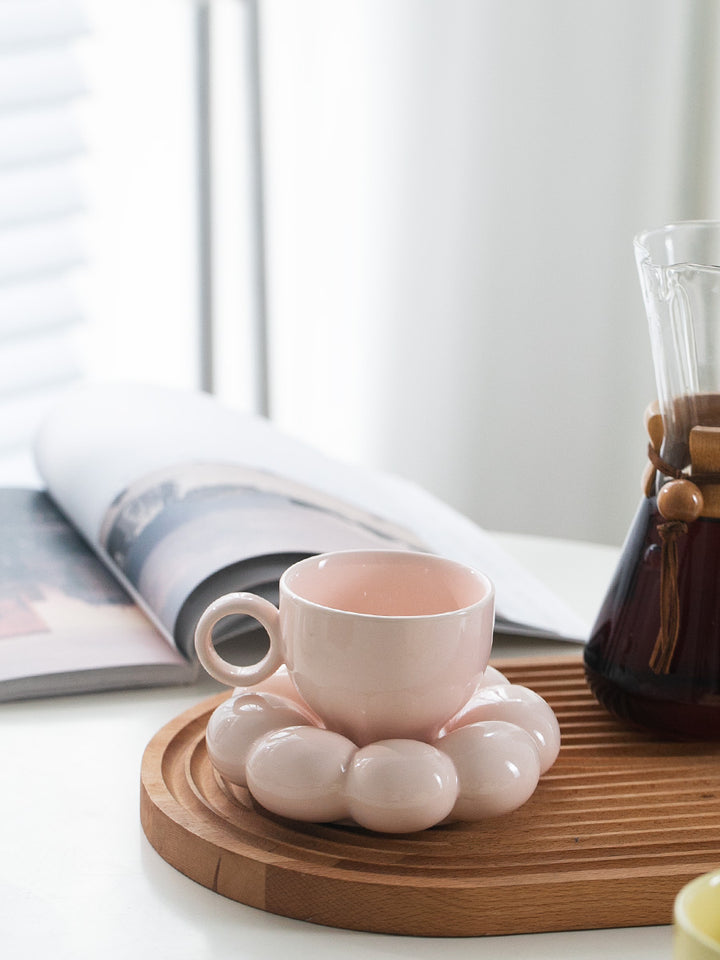 Flower Ceramic Cup