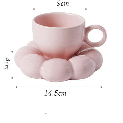 Flower Ceramic Cup