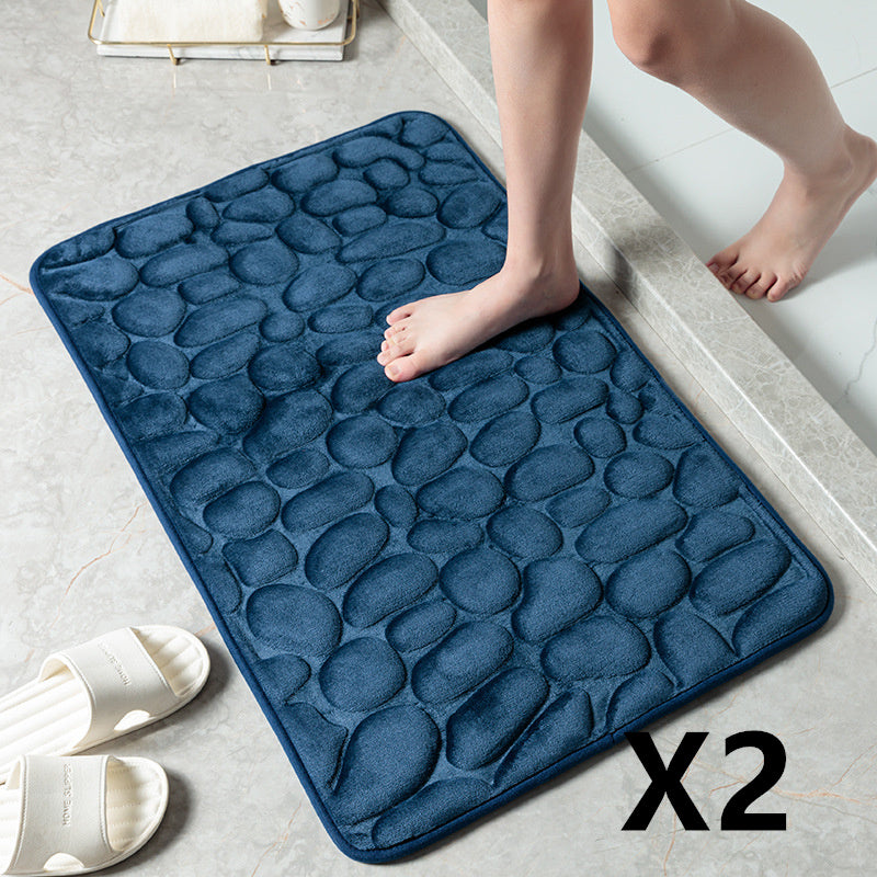 Pebble Embossed Bath Mat