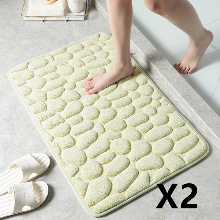 Pebble Embossed Bath Mat