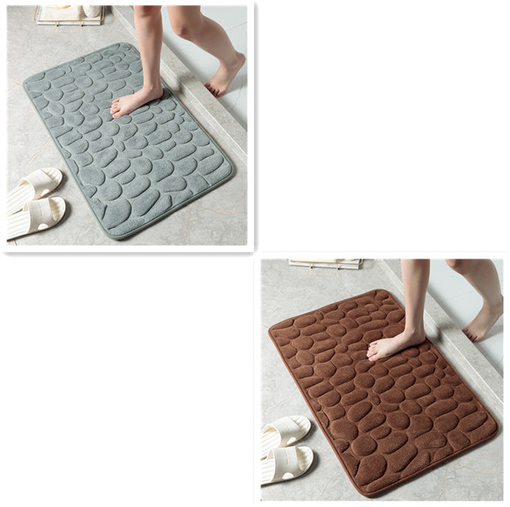 Pebble Embossed Bath Mat