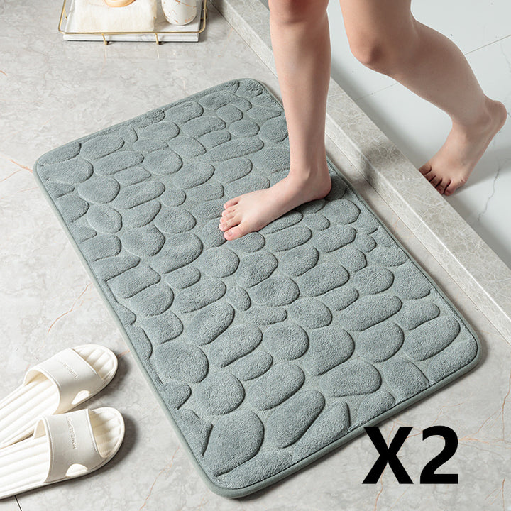 Pebble Embossed Bath Mat