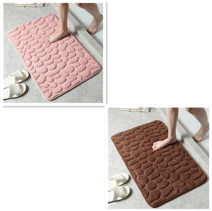 Pebble Embossed Bath Mat