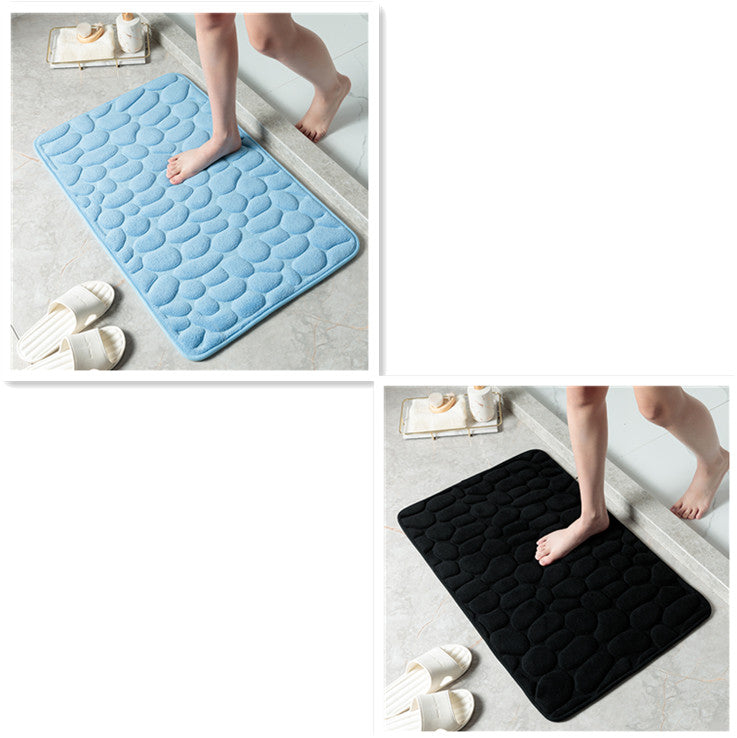 Pebble Embossed Bath Mat