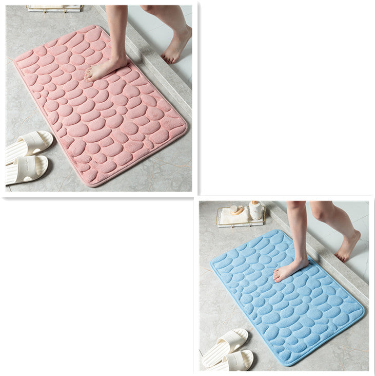 Pebble Embossed Bath Mat