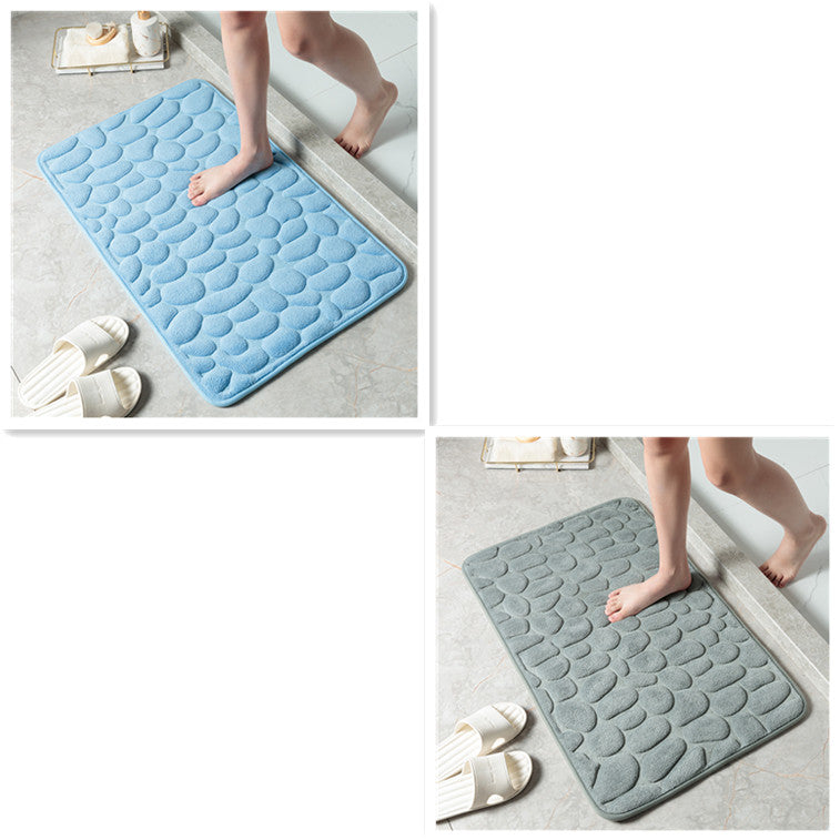 Pebble Embossed Bath Mat