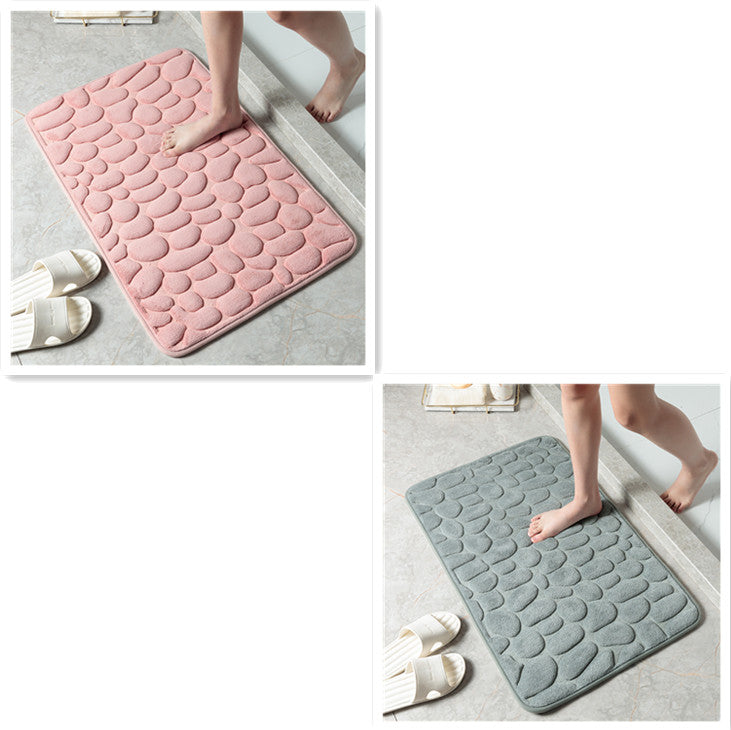 Pebble Embossed Bath Mat