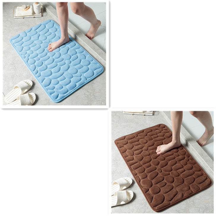 Pebble Embossed Bath Mat