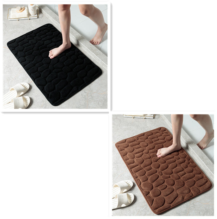 Pebble Embossed Bath Mat